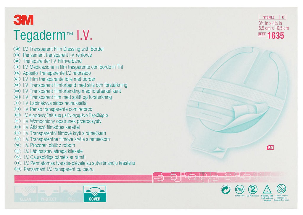 Tegaderm I.V. haavakalvo 8,5 x 10,5 cm