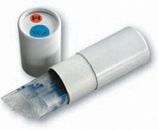 Merkkiviivallinen kapillaari 100 µl