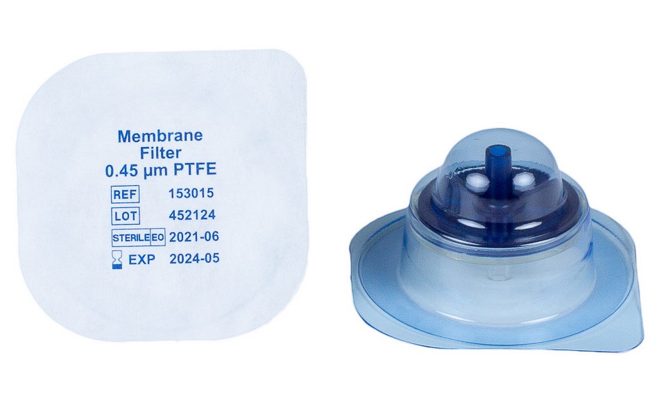 Pipetboy steriili filtteri 0,45 µm pro ja acu