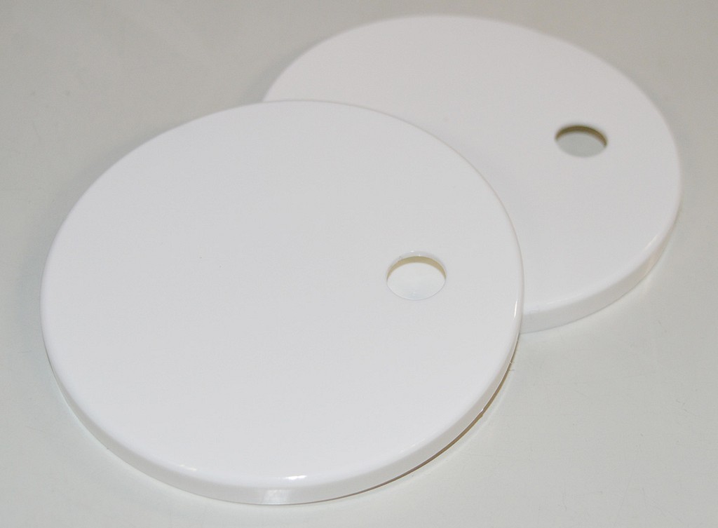 Kansi juomalasiin 80 mm, 10 mm reikä