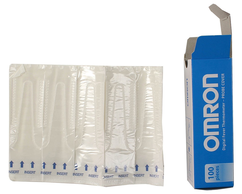 Omron puikkokuumemittarin kertakäyttösuoja