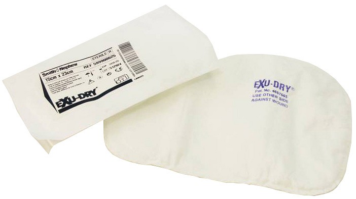 Exu-Dry haavasidos jalka