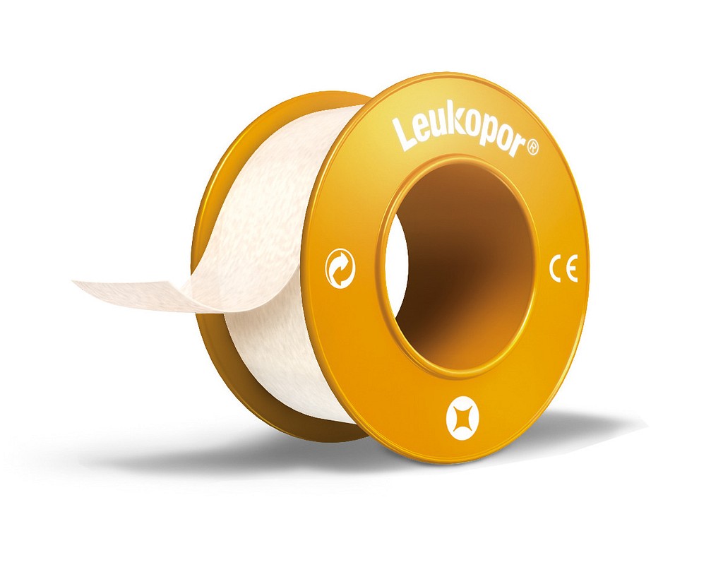 Leukopor kuitukangasteippi 5 cm x 9,2 m