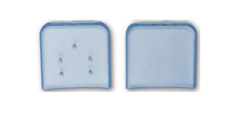 Aspen taltan kärkisuojus rei'itetty 38 x 38 mm