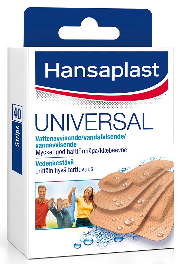 Hansaplast Universal strips 4 kokoa