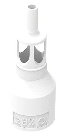 Happimaskin venturiosa valkoinen 28 %