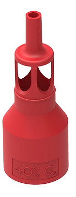 Happimaskin venturiosa punainen 40 %