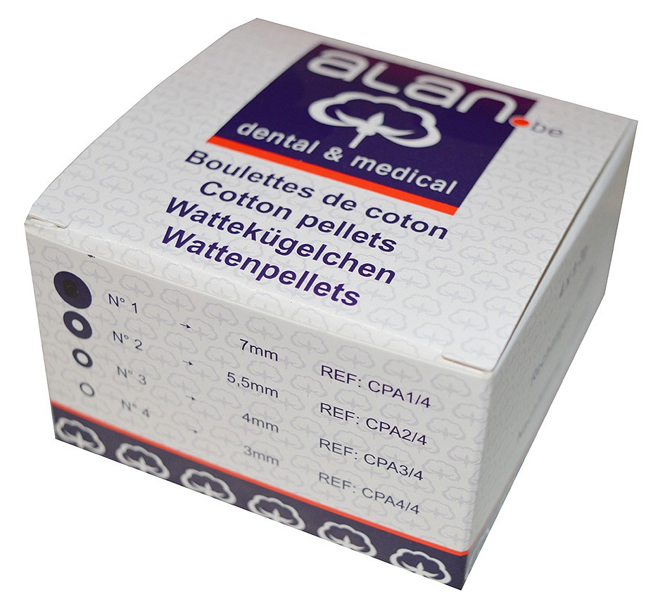 Alan hammashoidon vanupallo nro 1, 4 x 3 g