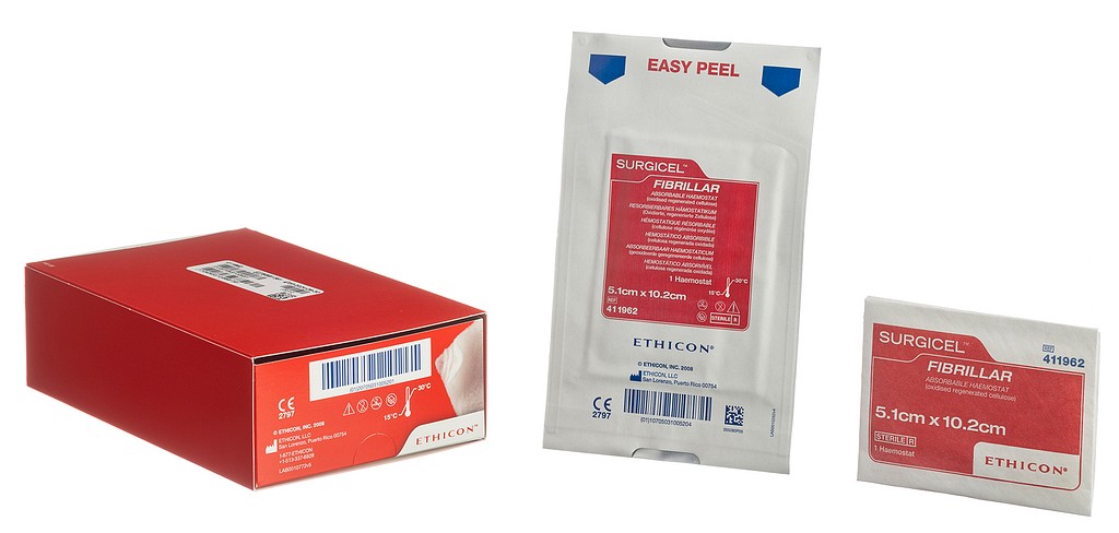 Surgicel hemostaatti 5x10 cm 411962