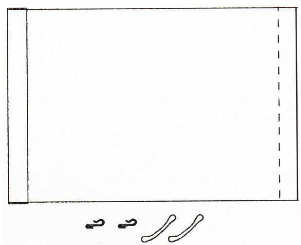 C-kaaren suoja 110 x 200 cm steriili