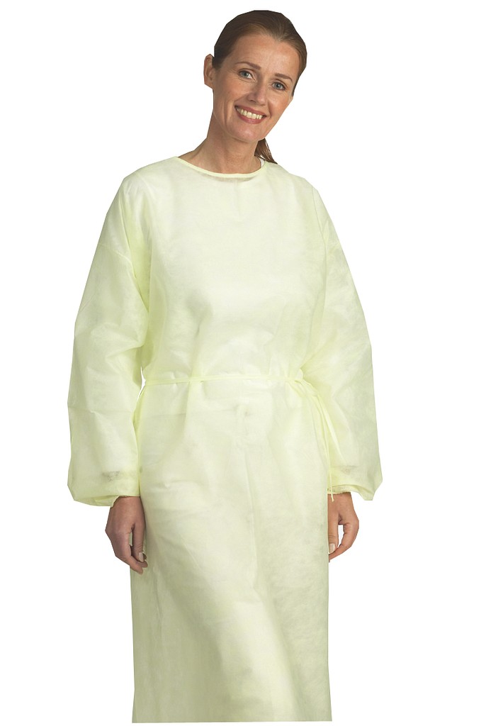 BARRIER-suojatakki nesteitä hylkivä L valkoinen