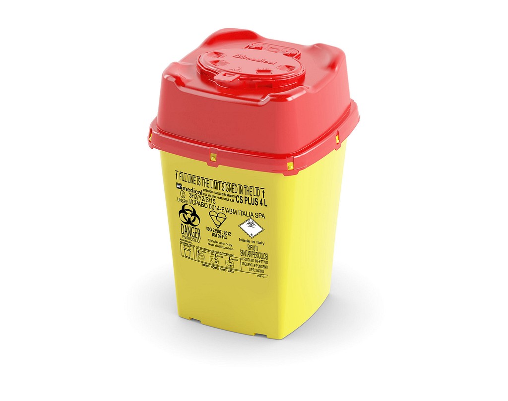 Riskijäteastia CSPlus 4 L