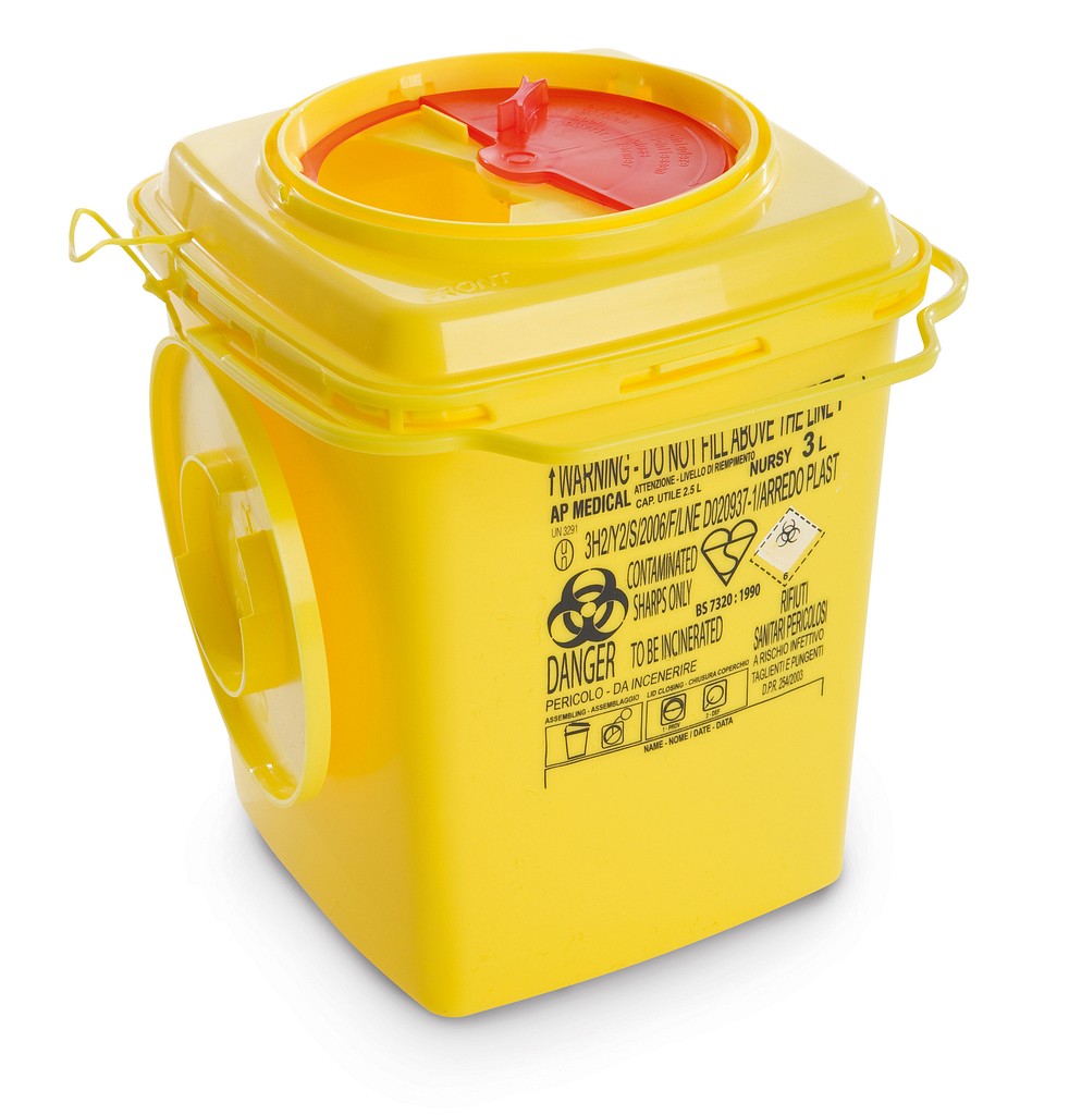 Riskijäteastia Nursy 3 L