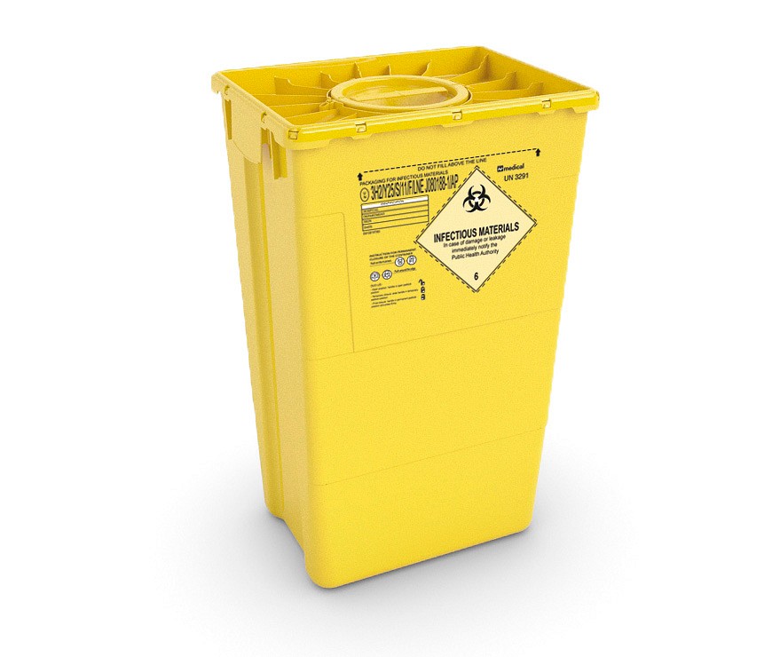 Riskijäteastia EVO Duo 60 L