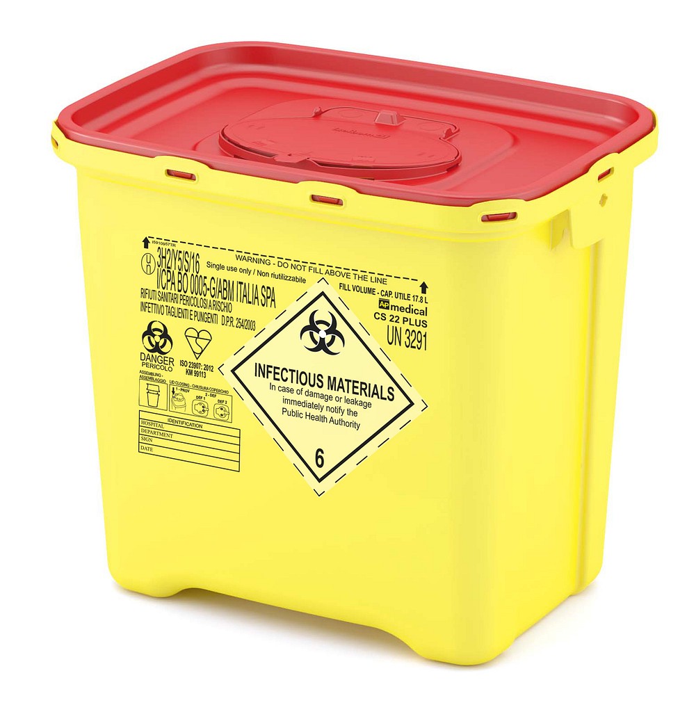 Riskijäteastia CSPlus 22 L