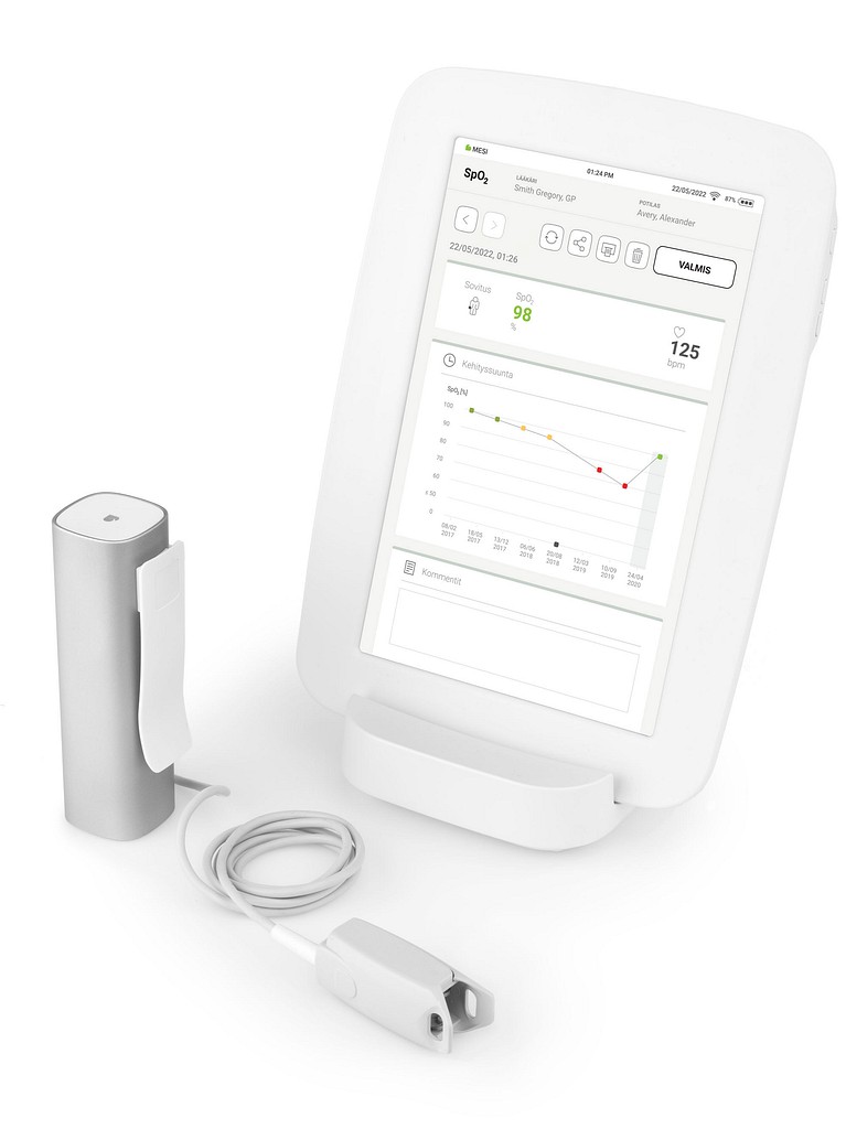 MESI mTABLET SPO2 pulssioksimetrijärjestelmä