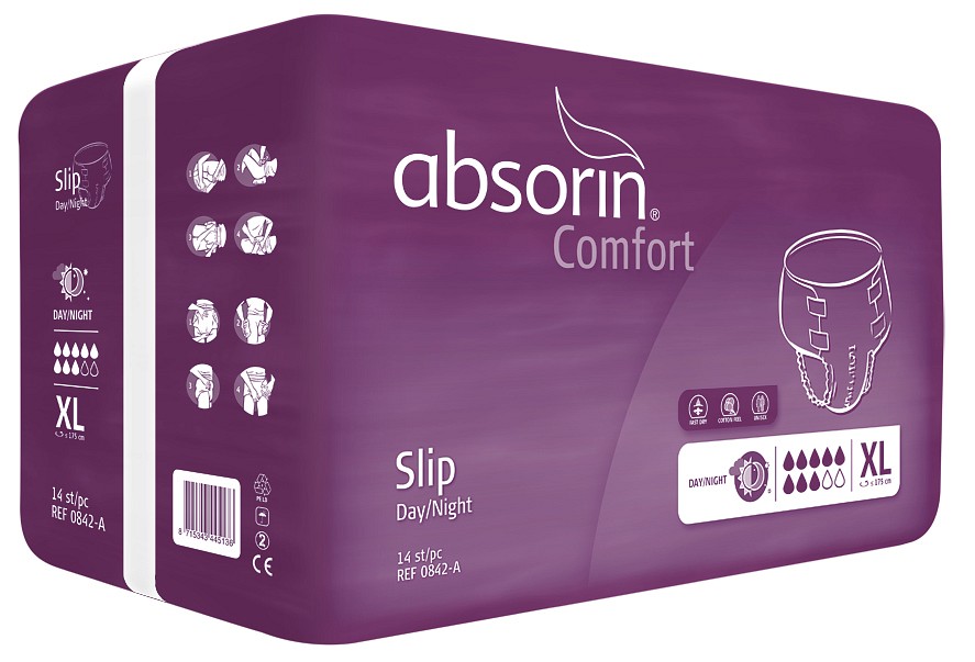 Bleie Absorin Comfort Slip Day/Night XL 14pk