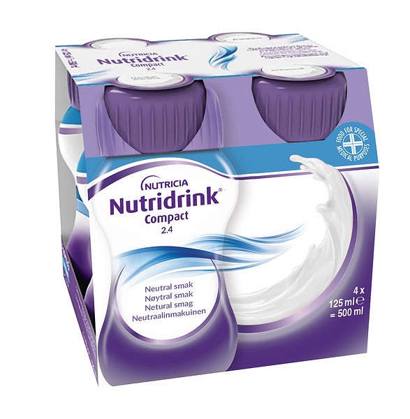 Nutridrink Compact Neutral 4 x 125 ml Vnr 900831