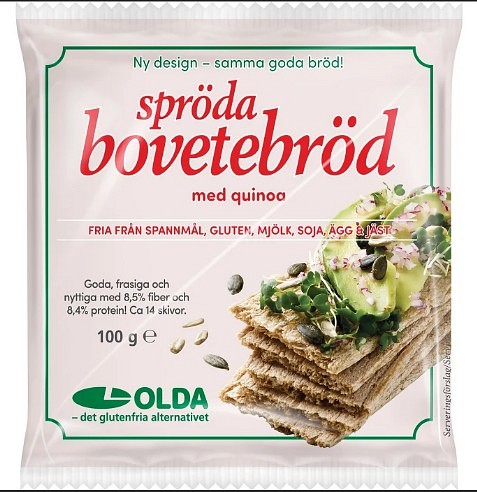 Spröda Smörgåsrån 100 gram