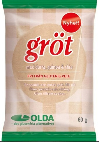 Gröt med durra, quinoa och chia 60 gram