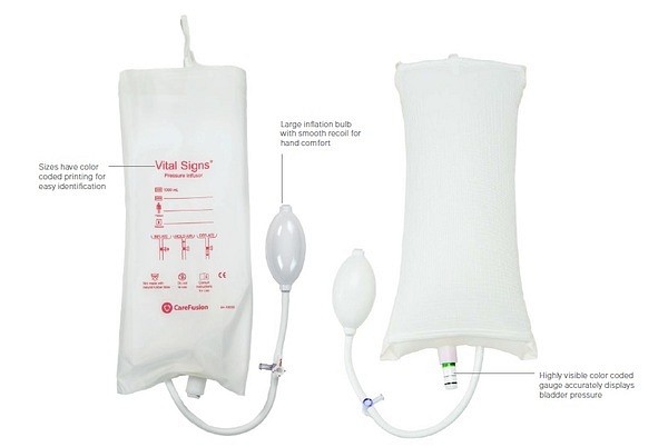 Vital Signs tryckinfusorer, 500 ml