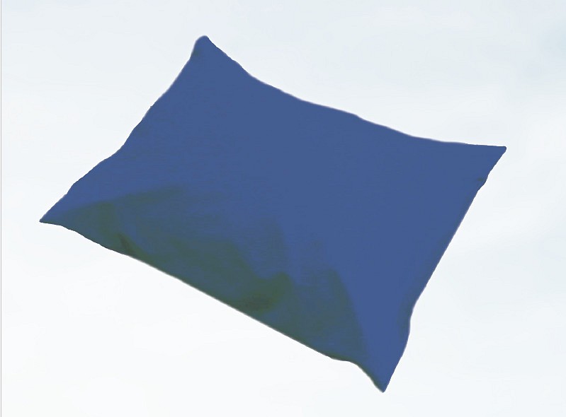 RX  Kuddöverdrag 50x70cm blå polyureutanväv vätsketät