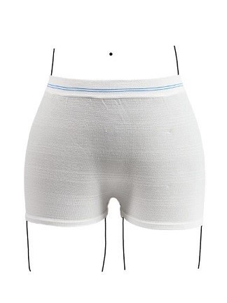 Fixeringsbyxa utan ben Sanifix Standard M. Höft 70-110cm blå
