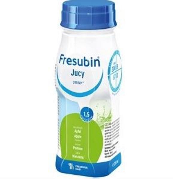 Fresubin Jucy Drink Äpple 4x200ml Vnr 851964